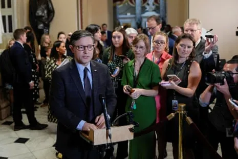 Congress Passes Spending Measure as Democrats Decry Medical Cuts: “We Do Not Serve Trump”